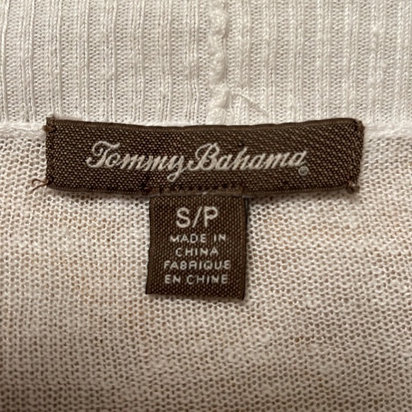 Tommy Bahama Ladies size S open sweater.   Perfect for spring/ summer 100%linen - Picture 3 of 3
